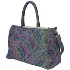 Psychedelic Background Duffel Travel Bag by Sudhe