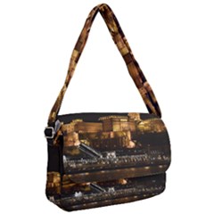 Budapest Buda Castle Building Scape Courier Bag by Sudhe