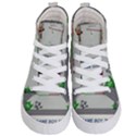 Game Boy White Kids  Hi-Top Skate Sneakers View1