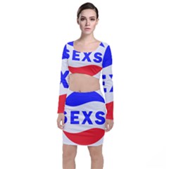 Sexsi Sexy Logo Top And Skirt Sets by Sudhe