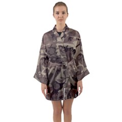 Camo Light Brown Long Sleeve Kimono Robe by retrotoomoderndesigns