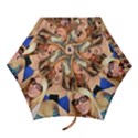 Lele Pons - funny faces Mini Folding Umbrellas View1