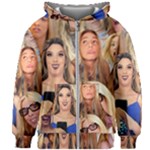 Lele Pons - funny faces Kids  Zipper Hoodie Without Drawstring