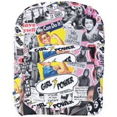 Feminism Collage  Full Print Backpack by Valentinaart