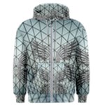 Graphic Pattern Wing Art Men s Zipper Hoodie