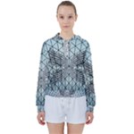 Graphic Pattern Wing Art Women s Tie Up Sweat