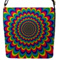 Psychedelic Colours Vibrant Rainbow Removable Flap Cover (S) View1