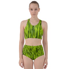 Agricultural Field   Racer Back Bikini Set