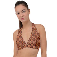 Ml 139 Halter Plunge Bikini Top