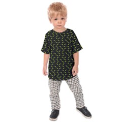 Geckos Pattern Kids  Raglan Tee