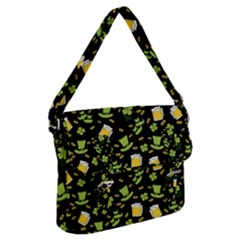 St Patricks Day Pattern Buckle Messenger Bag