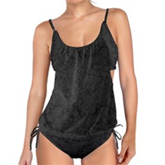 Back To Black Tankini Set by WensdaiAmbrose