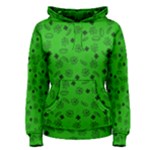 St Patricks day pattern Women s Pullover Hoodie