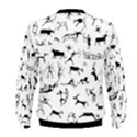 Petroglyph Runic Cavemen Nordic Black Paleo Drawings Pattern Men s Sweatshirt View2