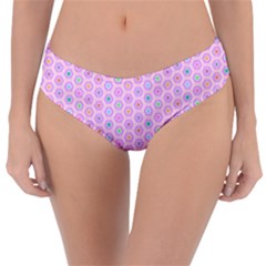 A Hexagonal Pattern Unidirectional Reversible Classic Bikini Bottoms by Pakrebo