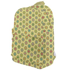 A Hexagonal Pattern Unidirectional Classic Backpack