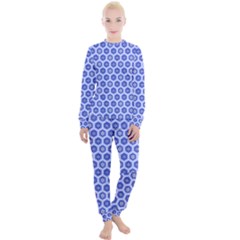 A Hexagonal Pattern Unidirectional Women s Lounge Set by Pakrebo