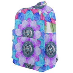 Lotus Flower Bird Metatron S Cube Classic Backpack by Pakrebo