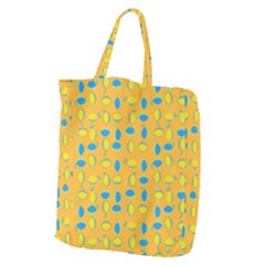 Lemons Ongoing Pattern Texture Giant Grocery Tote