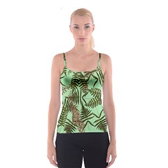 Fern Green Spaghetti Strap Top by snowwhitegirl