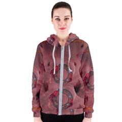 Wonderful Dream Catcher Women s Zipper Hoodie by FantasyWorld7