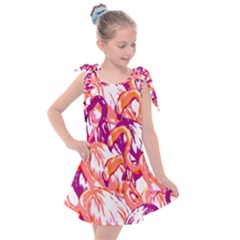 Flamingos Kids  Tie Up Tunic Dress by StarvingArtisan