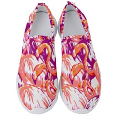 Flamingos Men s Slip On Sneakers by StarvingArtisan