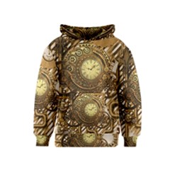 Wonderful Steampunk Design, Awesome Clockwork Kids  Pullover Hoodie by FantasyWorld7