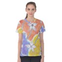 Tricolor Garden  Women s Cotton Tee View1