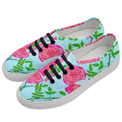 Roses And Seagulls Women s Classic Low Top Sneakers by okhismakingart