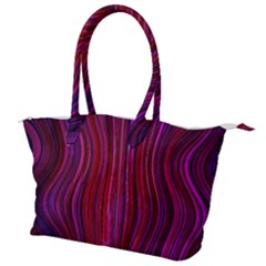 Electric Field Art Xlii Canvas Shoulder Bag by okhismakingart