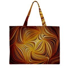 Electric Field Art L Zipper Mini Tote Bag by okhismakingart