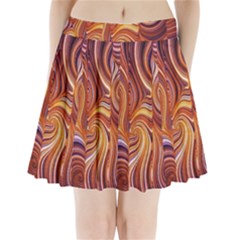 Electric Field Art Liv Pleated Mini Skirt by okhismakingart