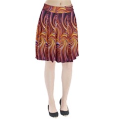 Electric Field Art Liv Pleated Skirt by okhismakingart