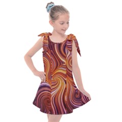 Electric Field Art Liv Kids  Tie Up Tunic Dress