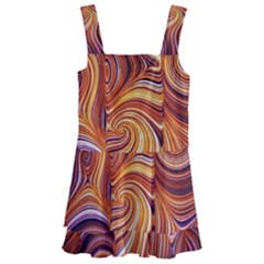 Electric Field Art Liv Kids  Layered Skirt Swimsuit by okhismakingart