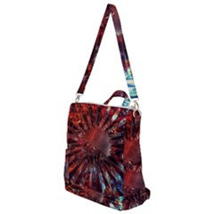 Crystal Daisy Crossbody Backpack by okhismakingart