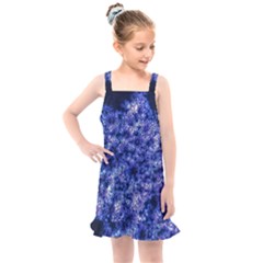 Queen Annes Lace In Blue Kids  Overall Dress