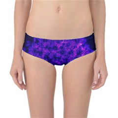 Queen Annes Lace In Blue And Purple Classic Bikini Bottoms by okhismakingart