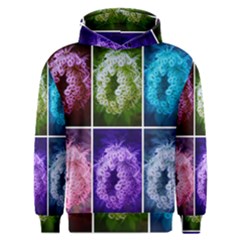 Closing Queen Annes Lace Collage (horizontal) Men s Overhead Hoodie by okhismakingart