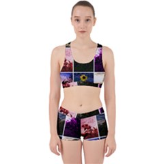 Sunflower Collage Work It Out Gym Set by okhismakingart