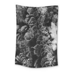 Tree Fungus Branch Vertical High Contrast Small Tapestry by okhismakingart