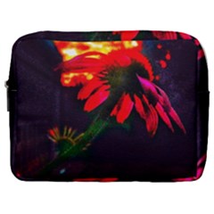 Neon Cone Flower Make Up Pouch (large)