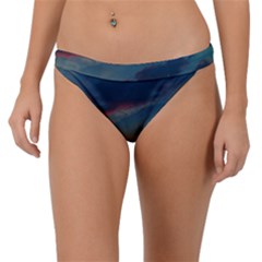 Muted Sunset Band Bikini Bottom