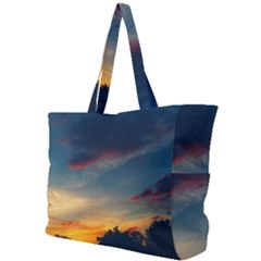 Muted Sunset Simple Shoulder Bag by okhismakingart