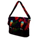 Neon Cone Flower Buckle Messenger Bag View2