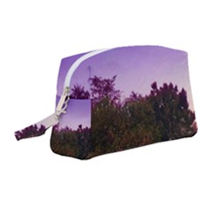 Purple Afternoon Wristlet Pouch Bag (medium)