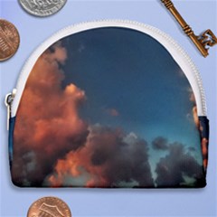 Favorite Clouds Horseshoe Style Canvas Pouch by okhismakingart