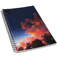 Deep Blue Sunset 5 5  X 8 5  Notebook