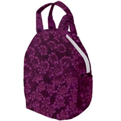Dark Pink Queen Anne s Lace (up Close) Travel Backpacks by okhismakingart